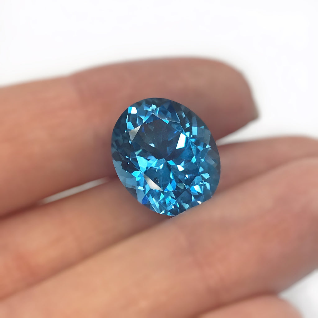 Gemstone Genuine Swiss Blue Topaz loose