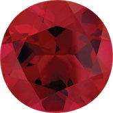 Synthetic Ruby Gemstone- July Birthstone